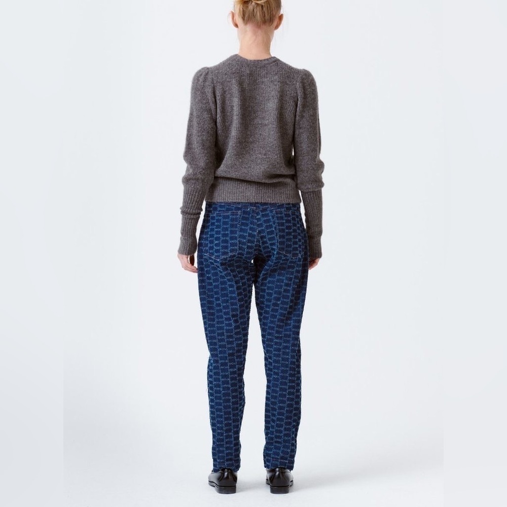 Munthe Riggs Patchwork Indigo Boyfriend Jeans - image 4